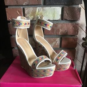 Rainbow high heels